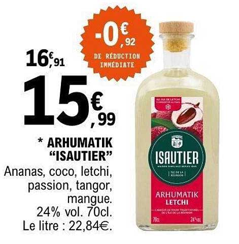 Isautier Arhumatik Letchi