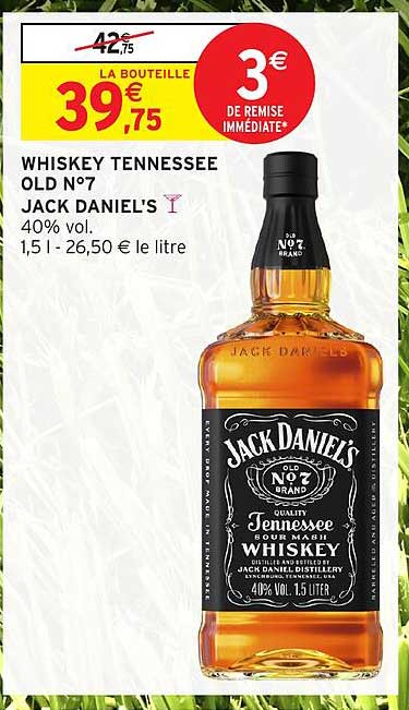 Jack Daniel's Whiskey Tennessee Old N°7