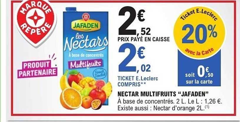 JAFADEN les Nectars
