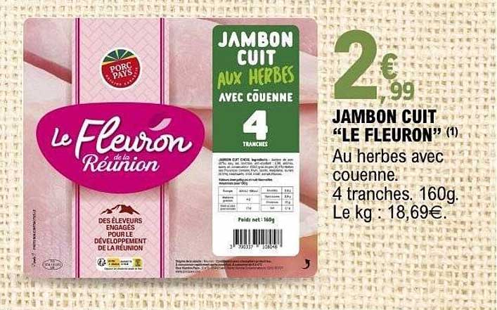 JAMBON CUIT “LE FLEURON”