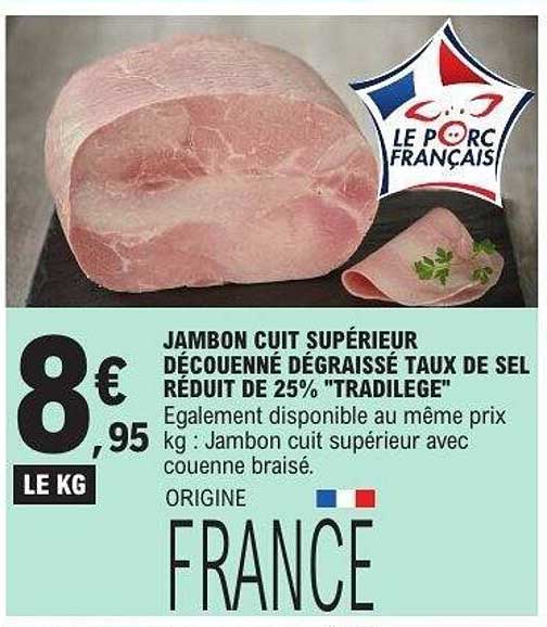 JAMBON CUIT SUPÉRIEUR