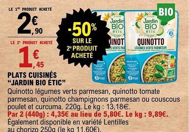 Jardin Bio étic Quinotto