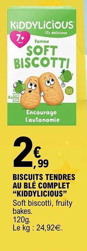 KIDDYLICIOUS Soft Biscotti