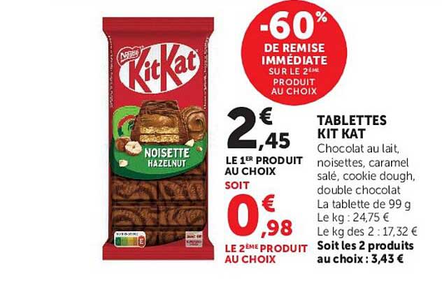 Kit Kat Noisette Hazelnut
