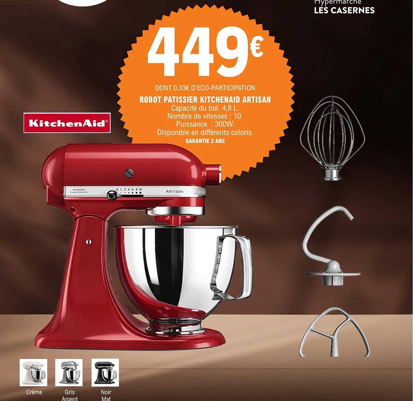 KitchenAid Robot Patissier Artisan