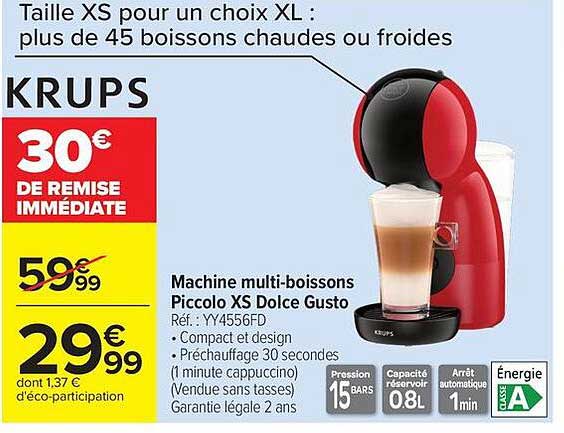 KRUPS Piccolo XS Dolce Gusto