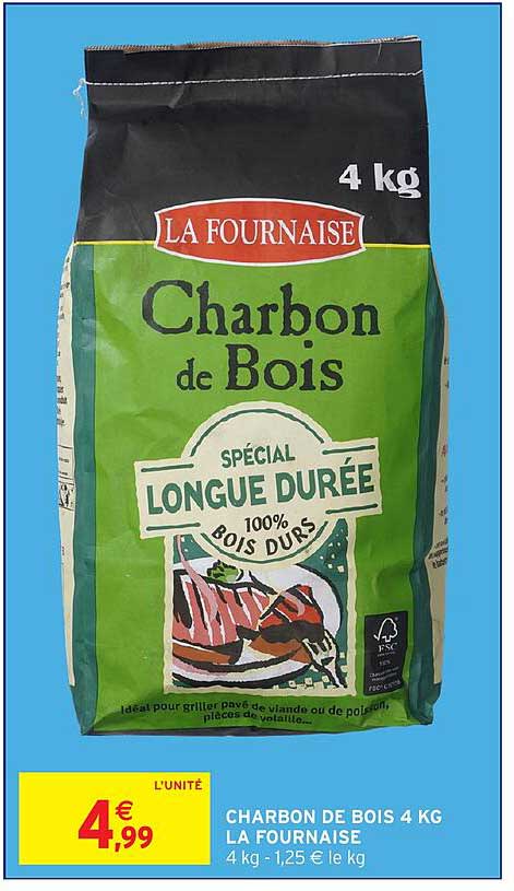 LA FOURNAISE Charbon de Bois