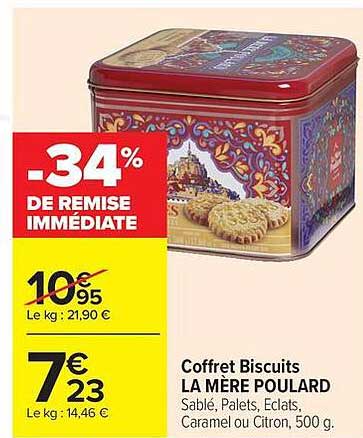 LA MÈRE POULARD Coffret Biscuits