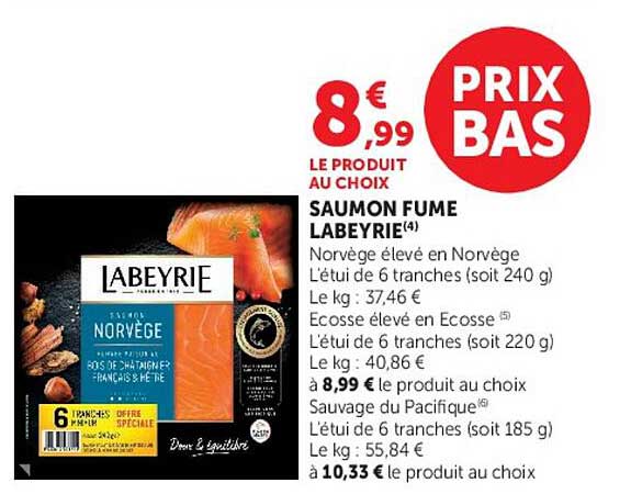 LABEYRIE SAUMON FUME