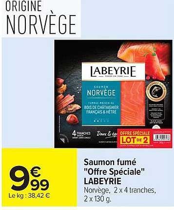 LabeYRie Saumon Norvège