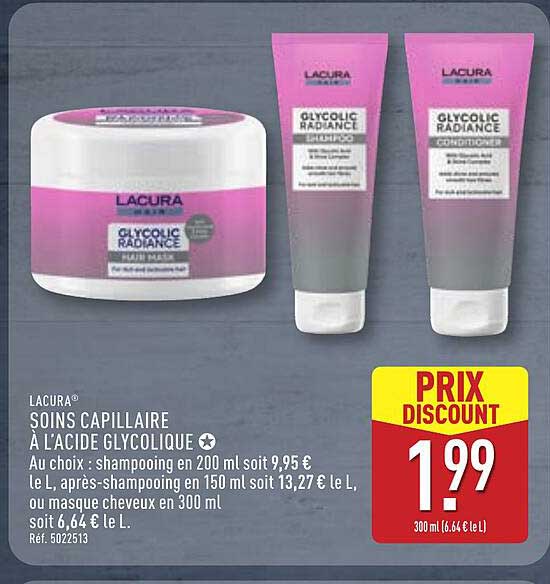 LACURA SOINS CAPILLAIRE À L'ACIDE GLYCOLIQUE