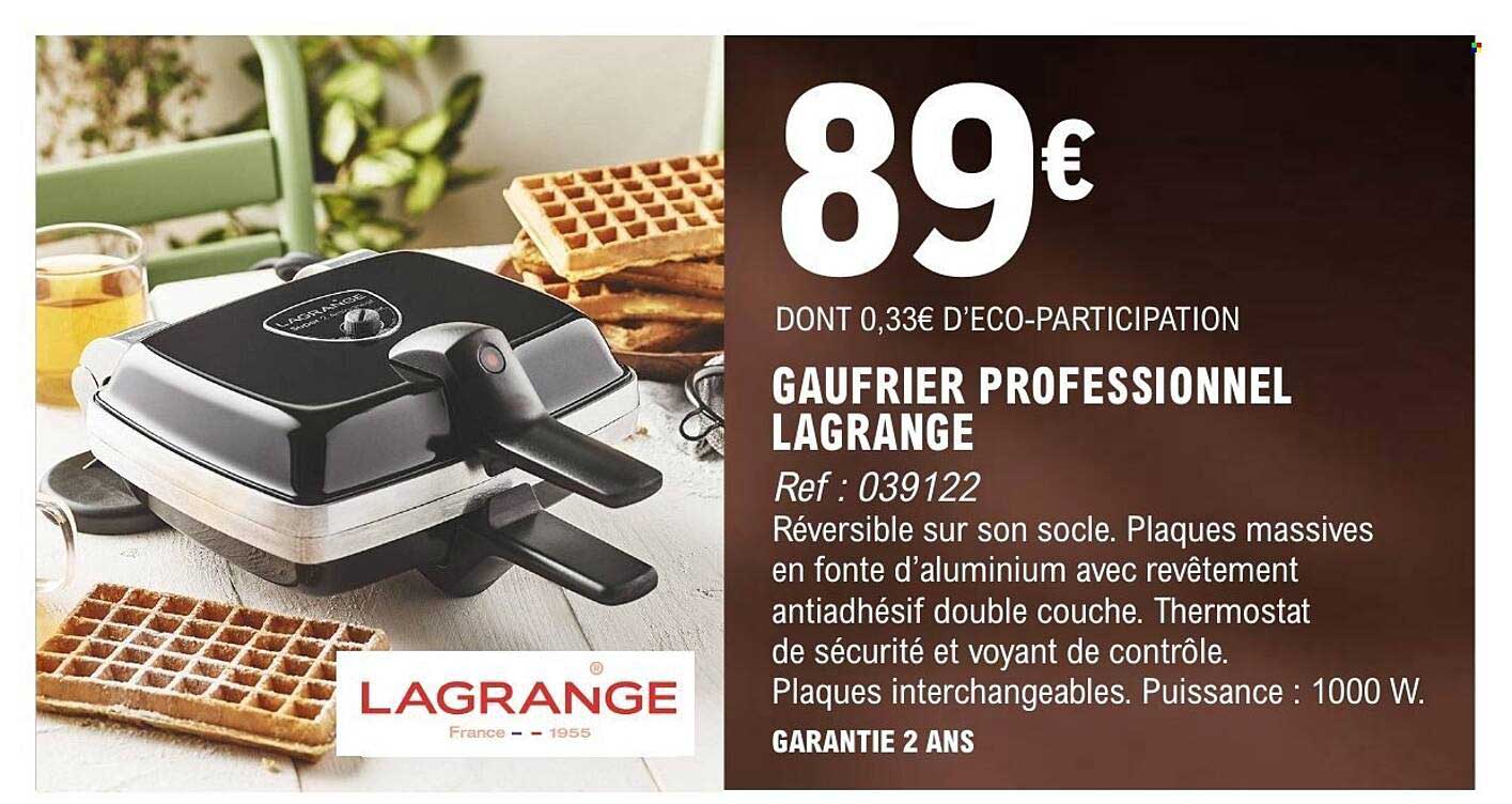 LAGRANGE GAUFRIER PROFESSIONNEL