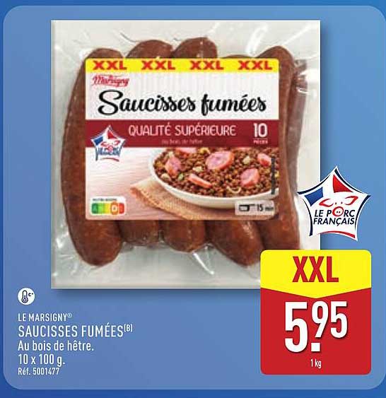 Le Marchsyp' Saucisses fumées
