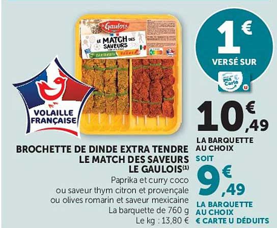 Le Match des saveurs Le Gaulois