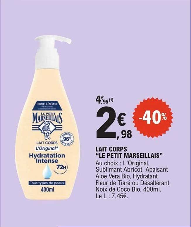 Le Petit Marseillais Lait Corps