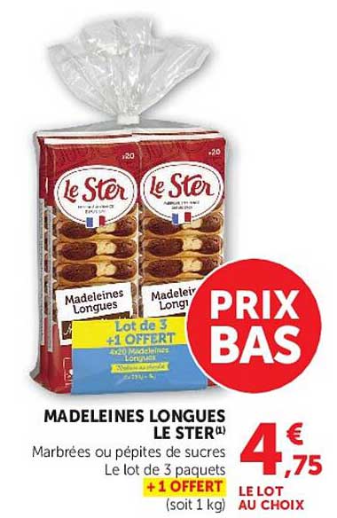 Le Ster Madeleines Longues