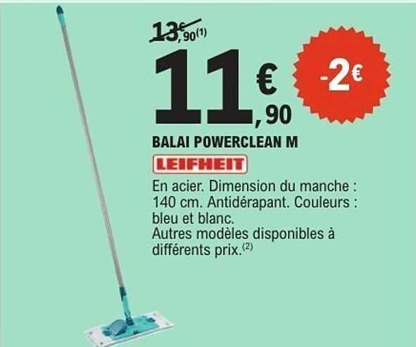 LEIFHEIT BALAI POWERCLEAN M