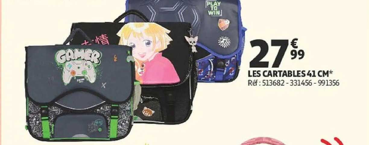 LES CARTABLES 41 CM*
