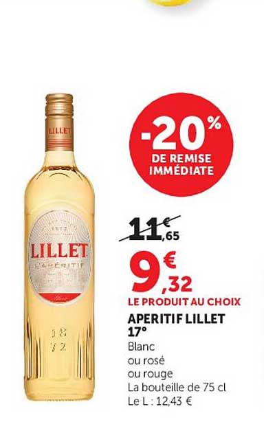 Lillet Apéritif 17°