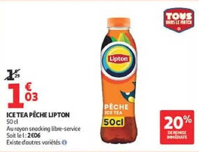 Lipton Ice Tea Pêche