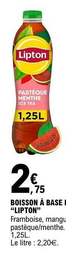 Lipton Pastèque Menthe