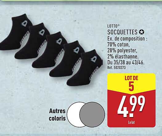 LOTTO SOCQUETTES