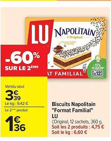 LU Biscuits Napolitain