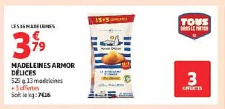MADELEINES ARMOR DÉLICES