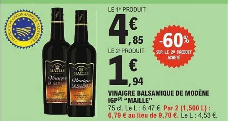 Maille Vinaigre Balsamique