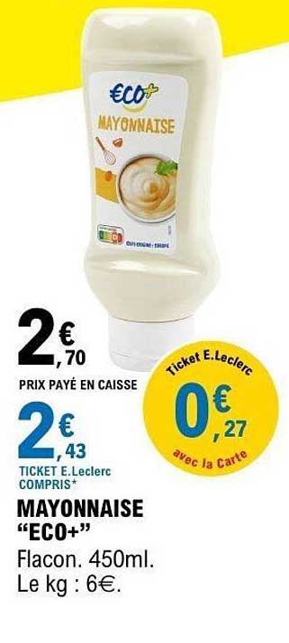 MAYONNAISE “ECO+”