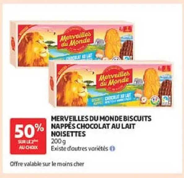 Merveilles du Monde Biscuits