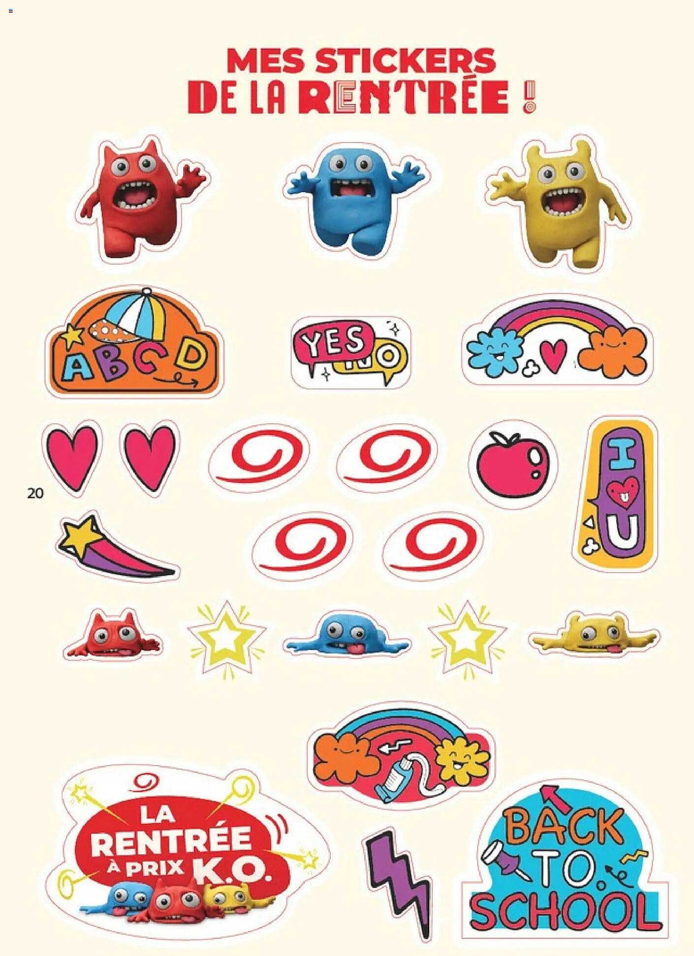 MES STICKERS DE LA RENTRÉE !