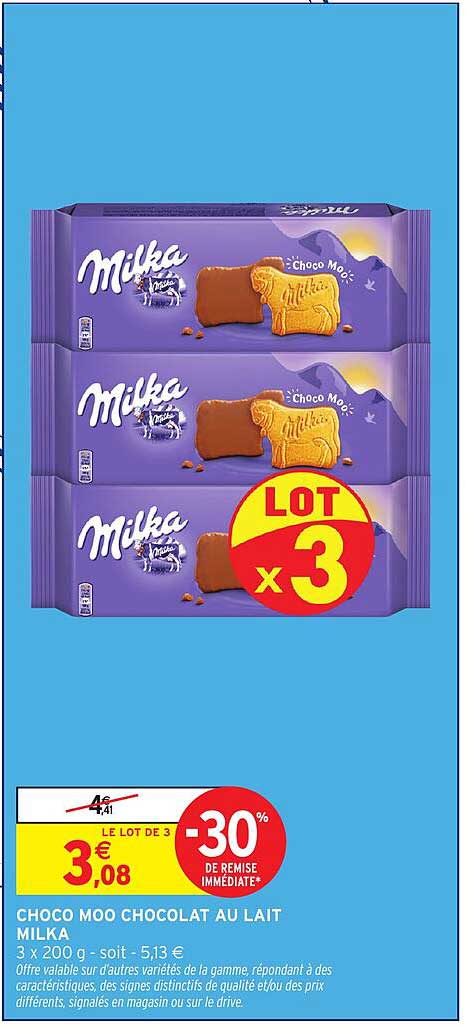 Milka Choco Moo Chocolat au lait