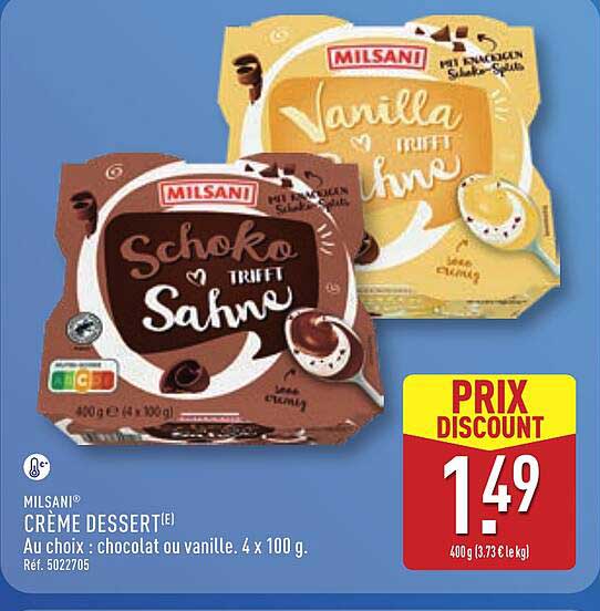 Milsani CRÈME DESSERT[E]
