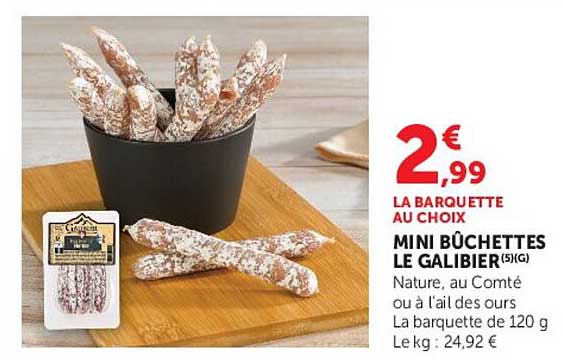MINI BÛCHETTES LE GALIBIER