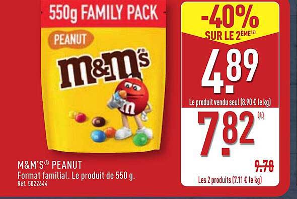 M&M'S PEANUT