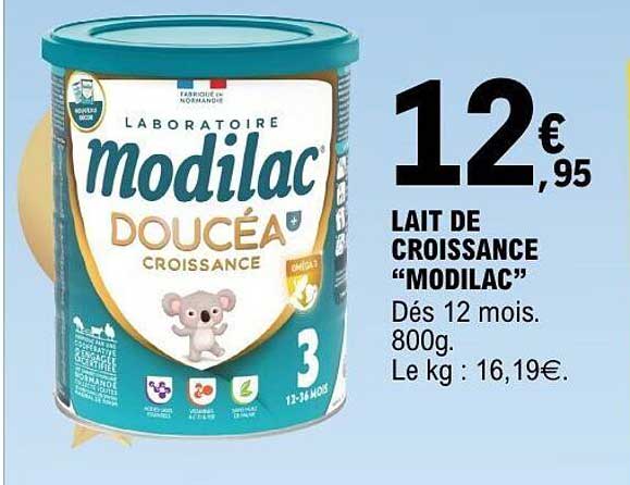 Modilac Doucéa Croissance