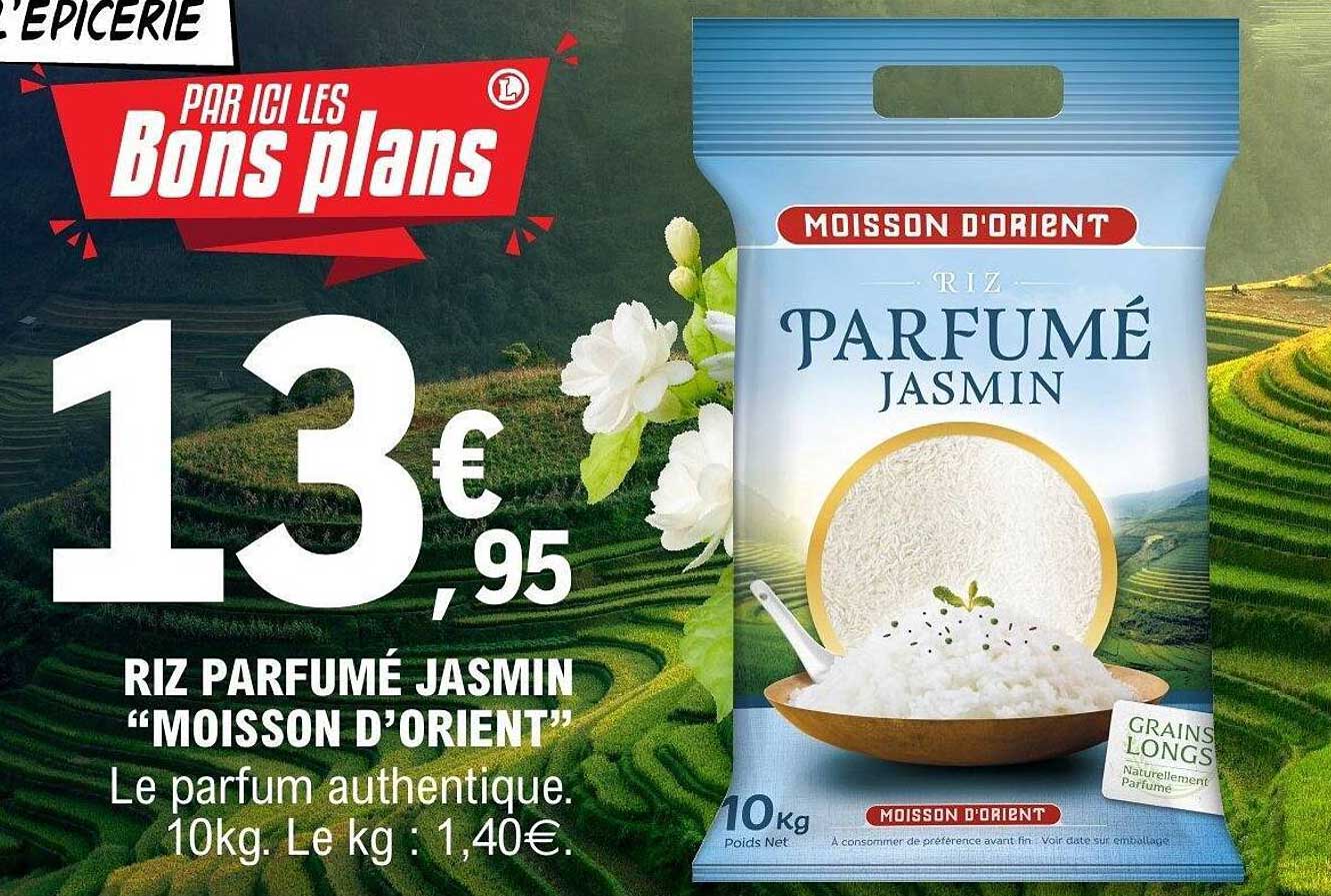 Moisson d'Orient Riz Parfumé Jasmin