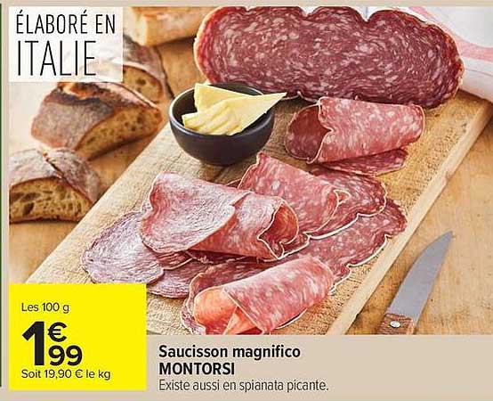 MONTORSI Saucisson magnifico