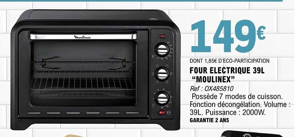 MOULINEX FOUR ELECTRIQUE 39L