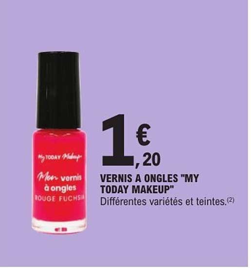 My Today Makeup Vernis à ongles