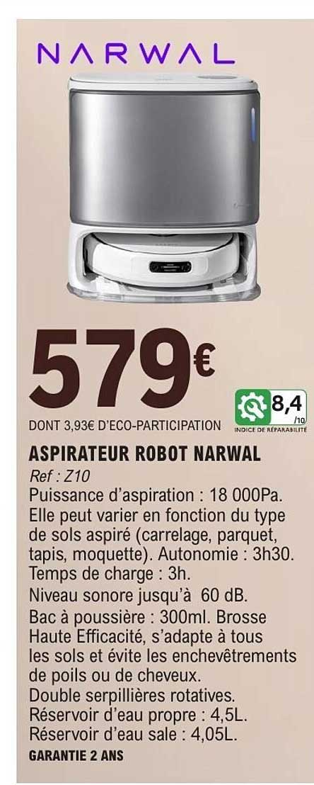 Narwal Aspirateur Robot