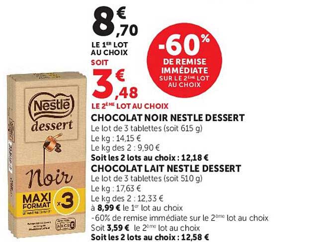 Nestlé Dessert Noir