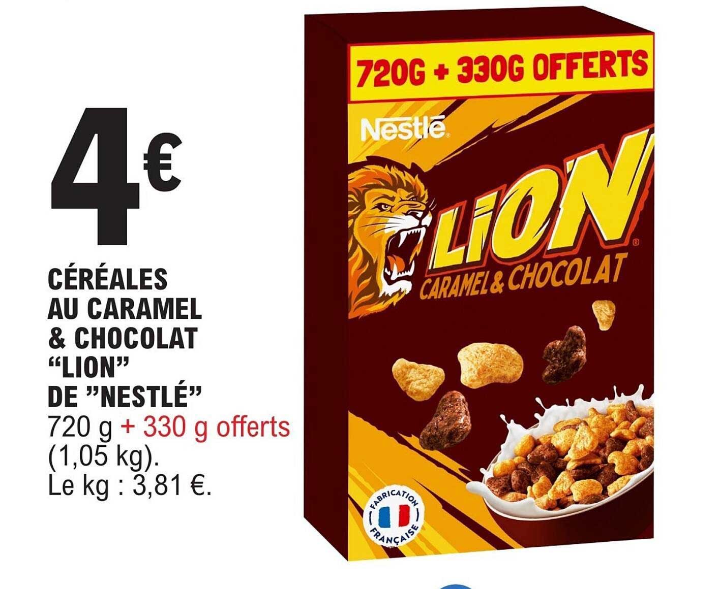 Nestlé Lion Caramel & Chocolat