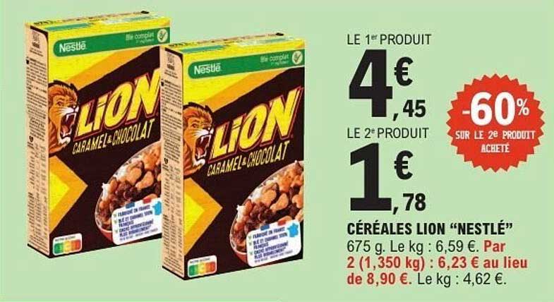 Nestlé Lion Caramel-Chocolat