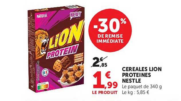 Nestle Lion Proteinées