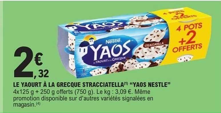 Nestlé YAOS Stracciatella