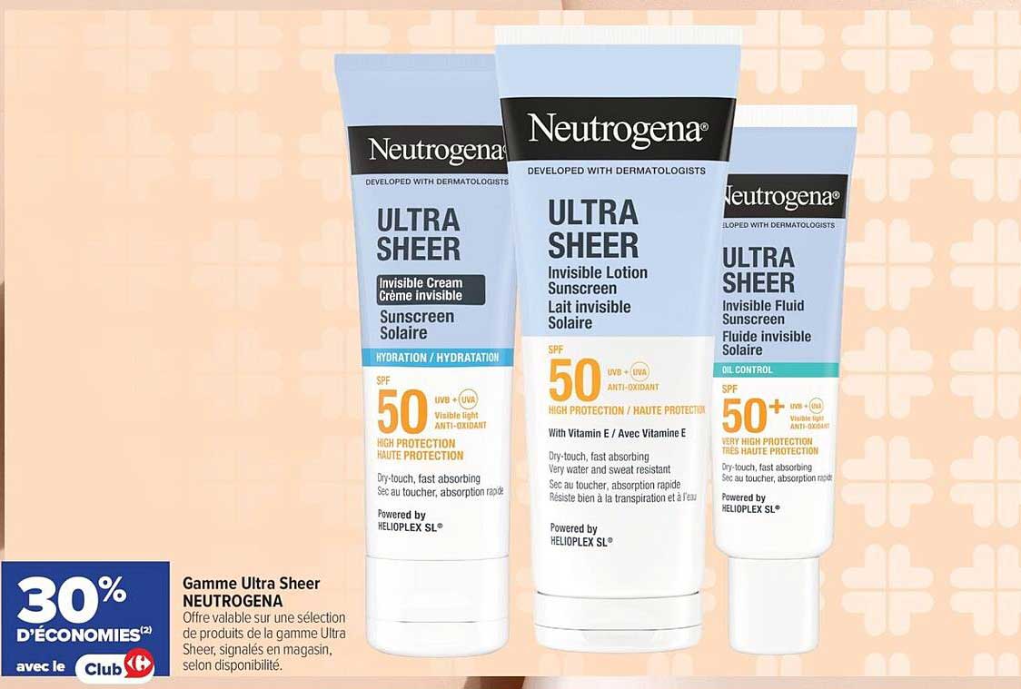 Neutrogena Ultra Sheer