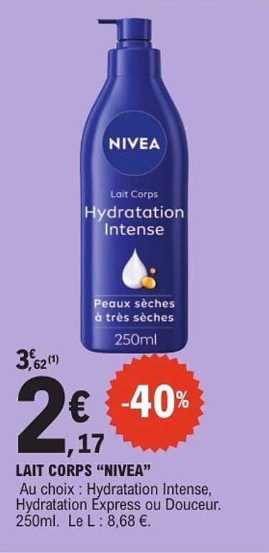 NIVEA Hydratation Intense