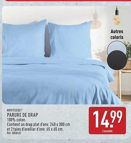 NOVITESSE PARURE DE DRAP